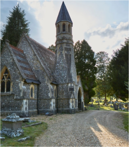 Fairmile cemetery's chapel